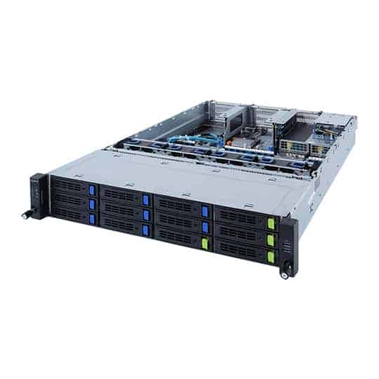 Gigabyte R282-3C0 3rd Gen Xeon Ice Lake 2U 8 PCIe Gen4 Barebone Server